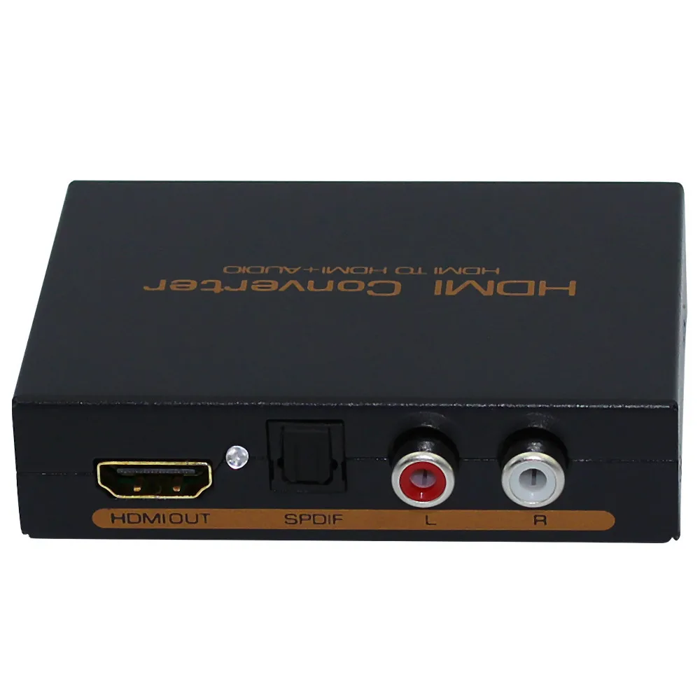 HDMI к HDMI и оптический SPDIF Suppport 5,1+ RCA L/R аудио видео экстрактор сплиттер конвертер адаптер разъем