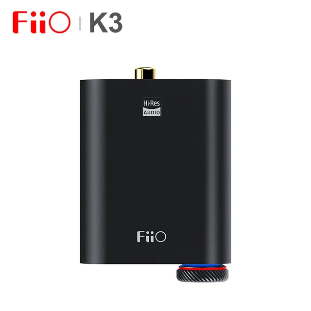 FiiO K3 портативный усилитель для наушников DSD USB DAC для ПК, поддержка коаксиального/оптического/2,5 баланса