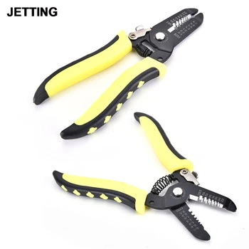 

Portable Wire Stripper Pliers Crimper Cable Stripping Crimping Cutter Hand Tool with Manganese Steel for Electrical