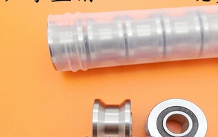 

Free shipping 20pcs T22 deep groove ball bearing 8x22.5x14.5mm Traces walking guide rail bearings