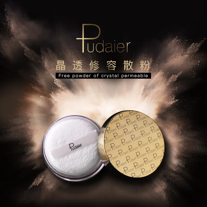 

Long Lasting Loose Finishing Powder Matte Bare Face Whitening Skin Finish Transparent Powder Palette Mineral Makeup Tools