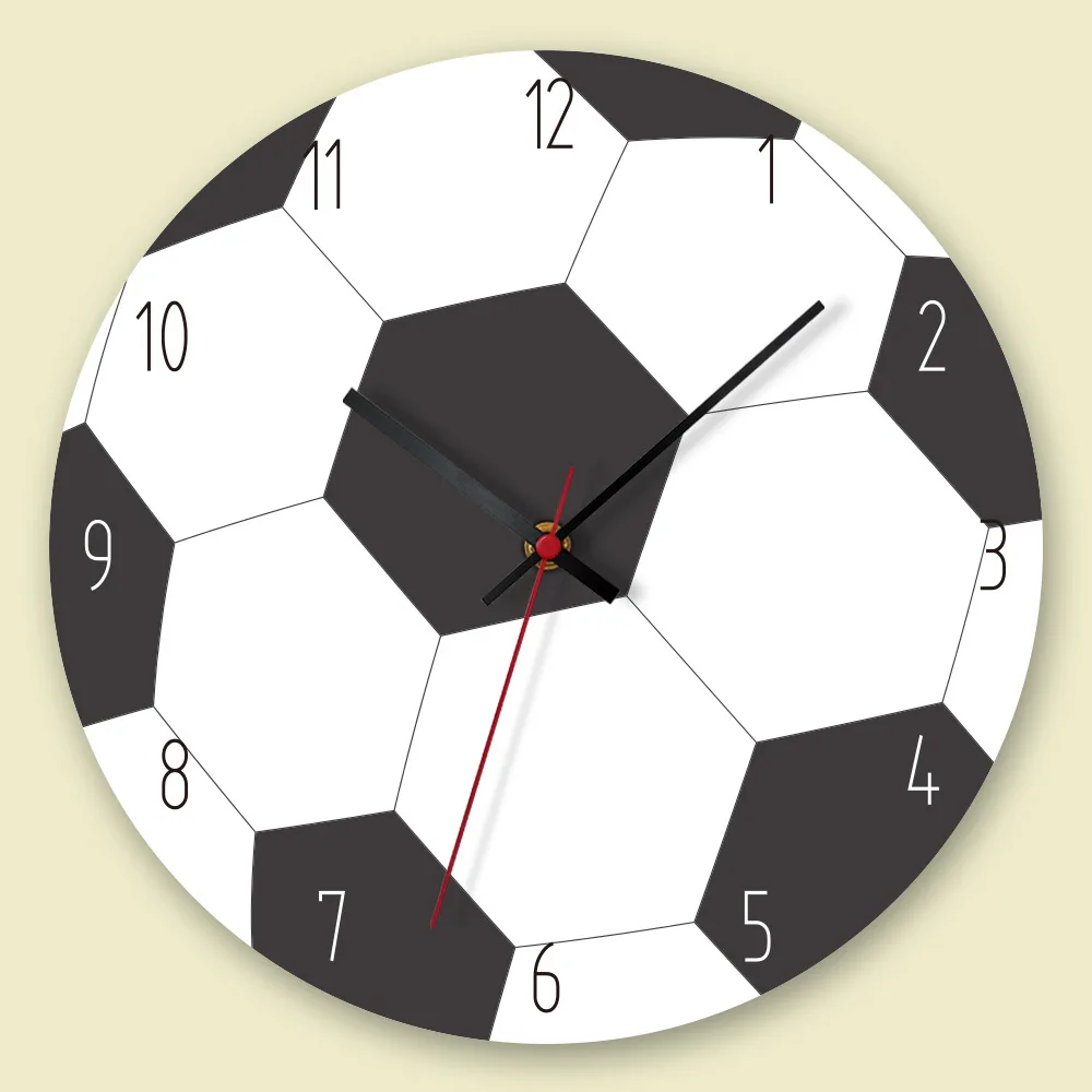

12 Inch Balls Design Wall Clock Watch Decorate Home Living Room Wall Watch Clocks Wall Home Decor Cartoon Wall Clock Delicate
