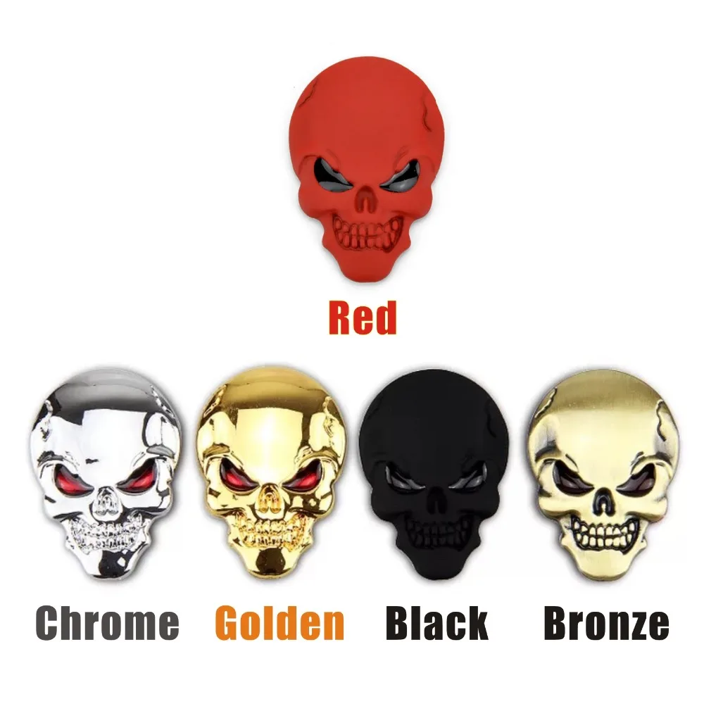 SKULL RED 7