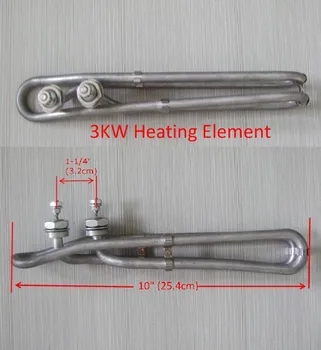 

Hot Tub Spa Heater Element Flo Thru 3KW 240V 10"-25.4cm replace balboa M7 heater,Gecko
