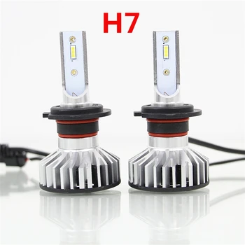 

Car Flashing 2 pcs Car Headlight H7 H4 LED HB3 9005 HB4 9006 H1 9012 Bi 70W Auto Bulb Headlamp 6000K Light LED chips Fog lamp