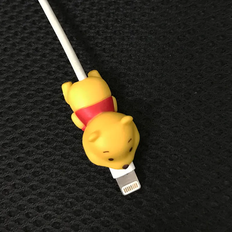 Новейший кабель аксессуар кабель животные укусы мультфильм USB протектор сердцевины кабеля для iphone 8 7 6 USB кабель защиты рукав защиты