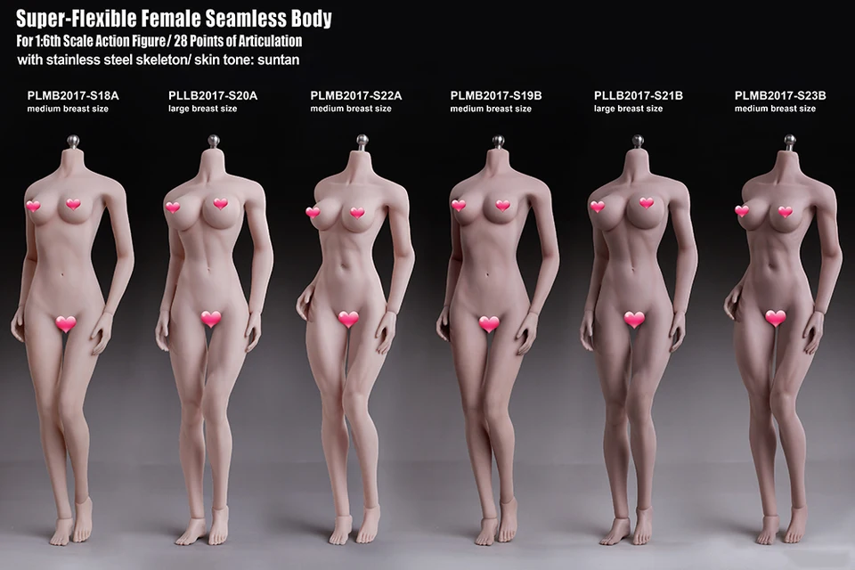 seamless body action figure