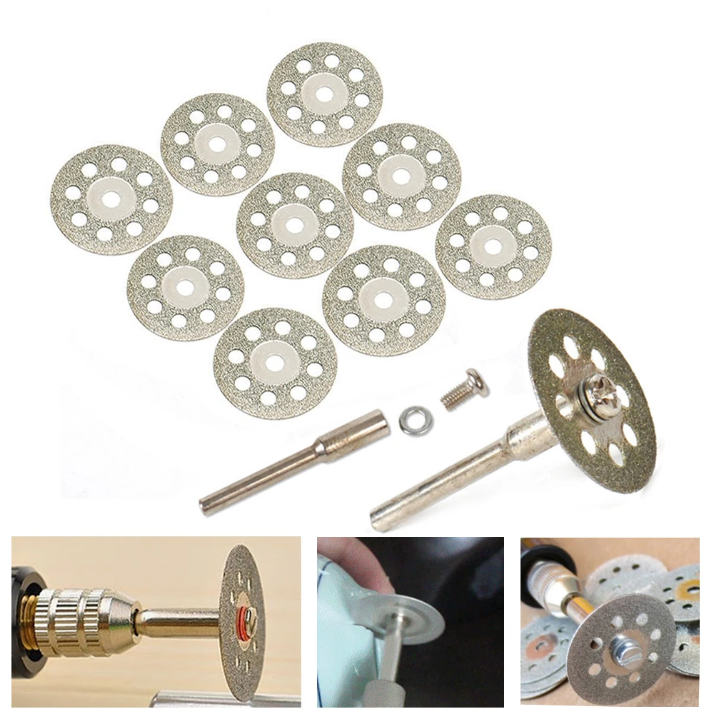 10x 20mm Diamond Cutting Discs Tool For Cutting Stone Cut Disc