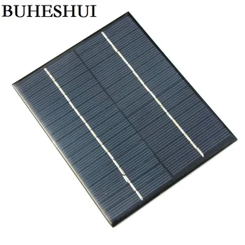 

BUHESHUI 2W 18V Mini Solar Cell Solar Module Polycrystalline Solar Panel DIY Solar Charger 110*136*3 MM 2pcs/lot Free Shipping