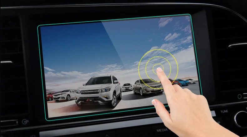 Lsrtw2017 Автомобильный gps навигационный экран против царапин защитная пленка для Changan CS75 cs55 cs35 cx70 cx70t
