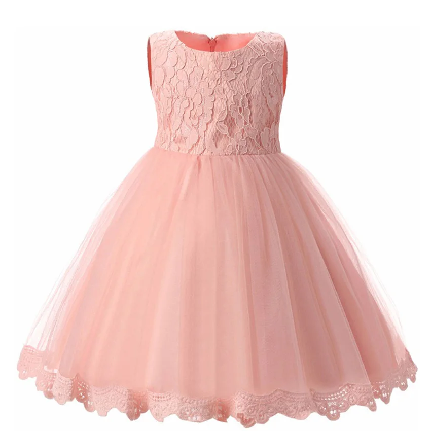 

Big Bow Lace Dresses for Babies Girls Clothes 0-24 Months White Newborn Formal Baptism Christening Dress Cute Birthday Outfit