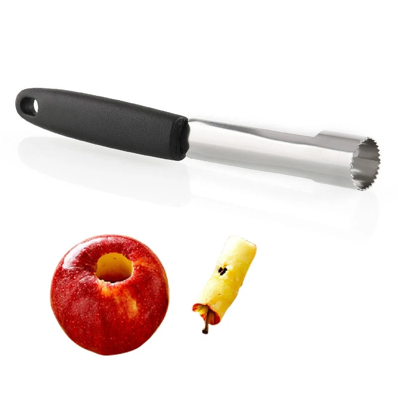 

Fashion Hot Stainless Steel Core Remover Fruit Pear Corer Easy Twist Kitchen Tool Gadget