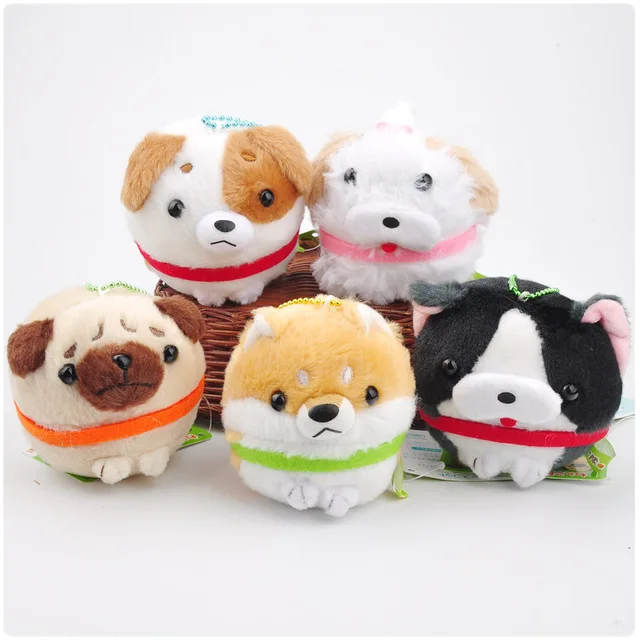 50pcs/lot wholesale Cute Amuse Plush Toys Animal Pomeranian dog fashion