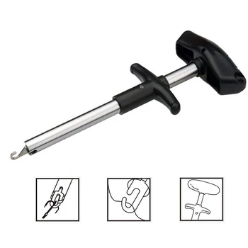

Portable Aluminum Tube Hook Detacher Lightweight Fishing Lure Remover Fish Hook Out Extractor Decoupling Device