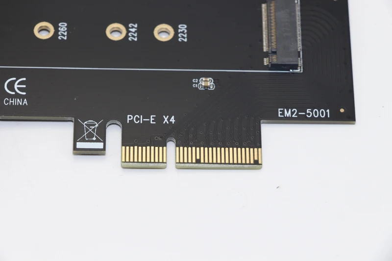 PCI Express 3 0 M.2 NVMe SSD NGFF на PCIE X4 адаптер M ключ интерфейсная карта поддержка 2230 2280
