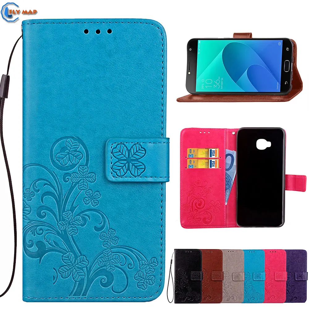 

Flip Case For ASUS ZenFone 4 Selfie Pro ZD552KL Wallet Box Phone Leather Cover Coque For ASUS ZenFone 4 Selfie Pro Z01MD Z01MDA