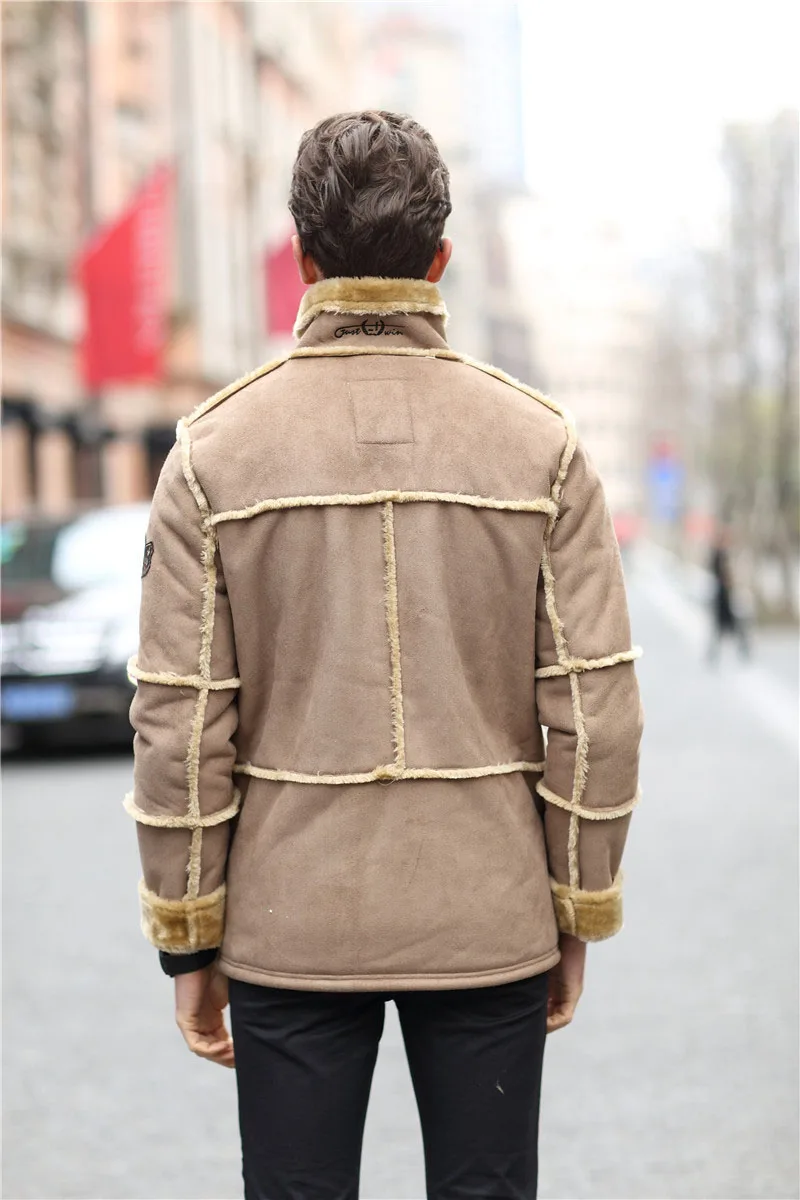 suede leather khaki 13