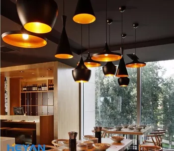 

Black/White/Gold ABC Pendant Lights(Tall,Fat and Wide)Tom Musical Instrument Hanging Pendant Lamp Ming