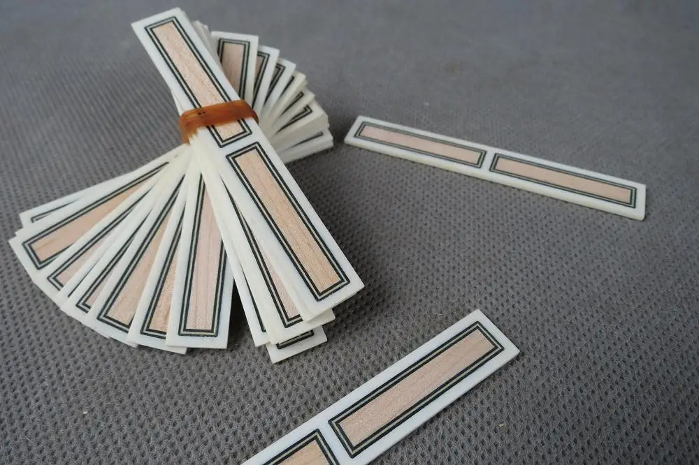 10pcs Classical Guitar bridges tie blocks inlay Maple A 20classical