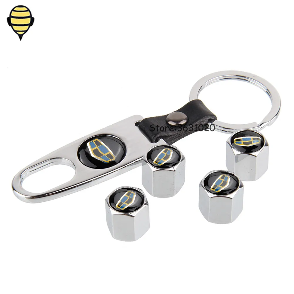 

Car Styling Wheels Tire Valve Stem Caps Cover Rims Sticker For Geely Emgrand EC7 EC8 X7 EV8 EX7 CK MK BL King Kong GX7 GE GT 7