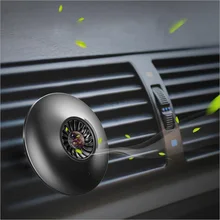 Mini Circle Car Air Freshener Clip Mount for Auto Air Vent Vehicle Aromatherapy Fragrance Diffuser Car Freshener Perfume