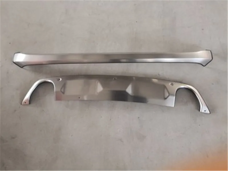 

Stainless steel front and rear Bumper Protector Skid Plate cover fit for Mazda CX-3 cx3 2018 Car styling