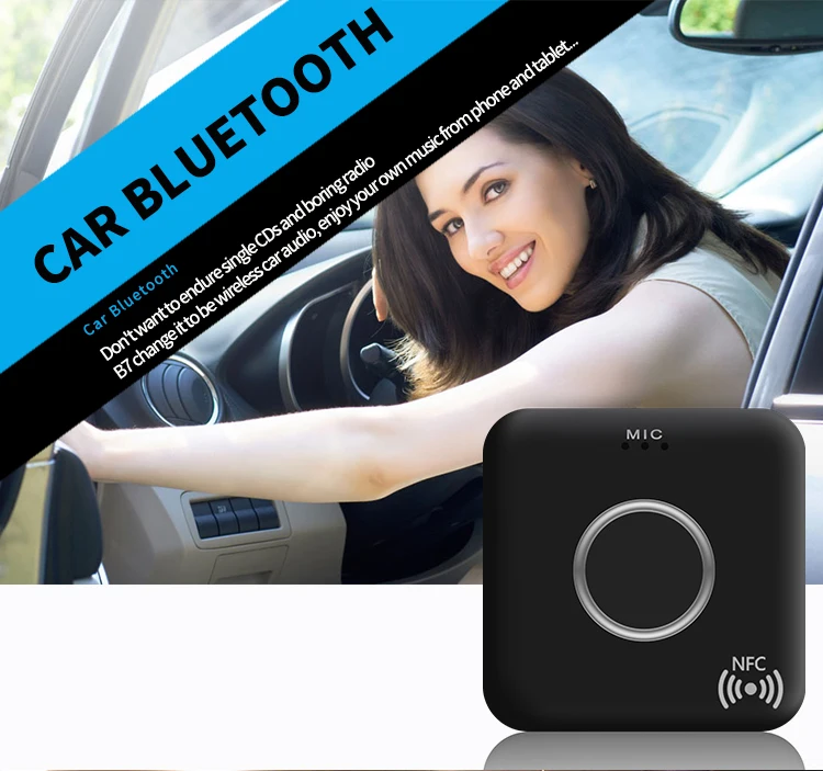 Новейший B7 беспроводной автомобильный Bluetooth приемник CSR8635 Bluetooth аудио музыка Коробка адаптер ж/микрофон AUX для динамика домашняя аудиосистема