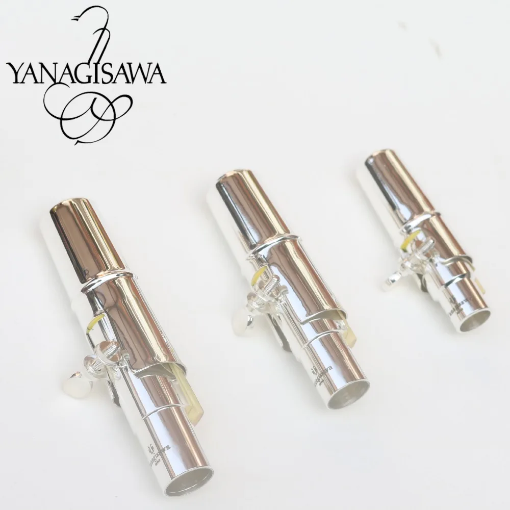 

Professional Yanagisawa Tenor Soprano Alto Saxophone Metal Mouthpiece Silver Plated Mouthpiece Sax MouthPieces Size 5 6 7 8 9