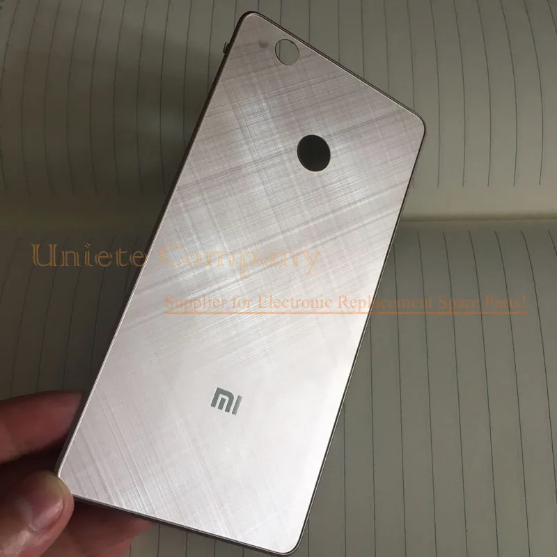 High Quality Golden for Xiaomi Mi4S Back Battery Cover for Xiaomi Mi 4S Glass Door Housing
