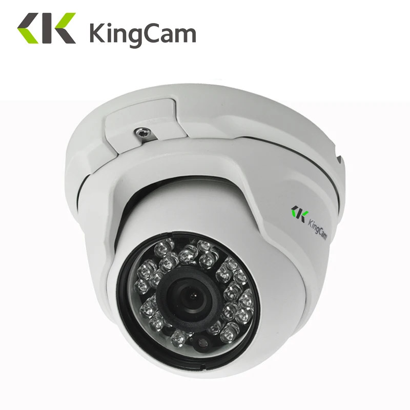 KingCam широкоугольный объектив 2,8 мм 720P 960P 1080P Антивандальная внутренняя наружная ip-камера металлический чехол IP67 с креплением ONVIF