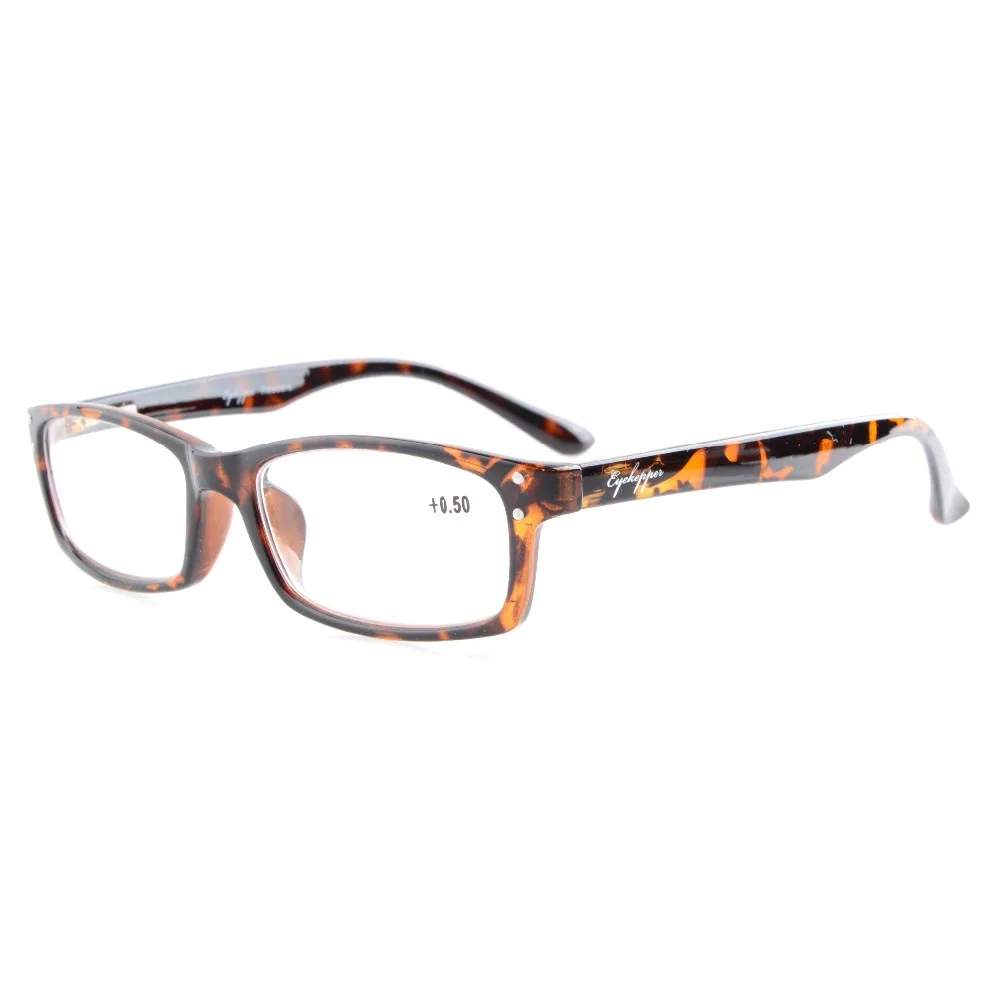 R103 очки для чтения с пружинными петлями, качественные очки для чтения для мужчин и женщин+ 0,50-+ 4,00