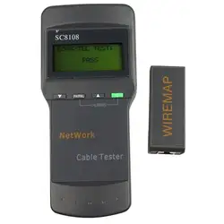 Акция! Sc8108 CAT5 RJ45 сети LAN Длина Кабельный тестер метр тестер