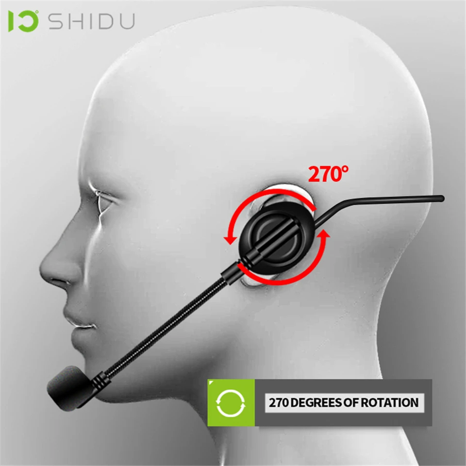 Бренд SHIDU S5 Lavalier микрофон конденсаторный Мегафона для портативного голосового