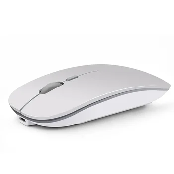 

Fanshu Wireless Mouse Silent 2 Modes 2.4G Bluetooth Mouse 4.0 Computer Mause Rechargeable USB Mice Ergonomic for PC Laptop