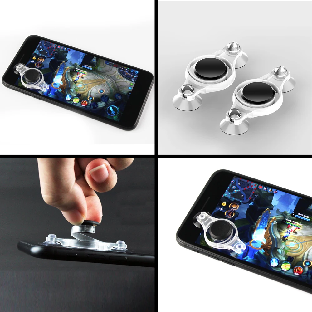 Koop Mini Touchscreen Mobiele Telefoon Joystick Voor PUBG Mobiele Regels van Survival Voor iPhone Android ISO Arcade Games Controller Joypad