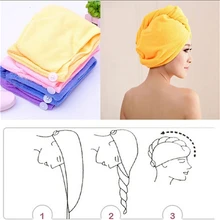 60x22 см мягкая головная повязка, косметическое полотенце для макияжа, Женская сухая шапочка для волос, быстросохнущее полотенце для волос, сушильное банное полотенце