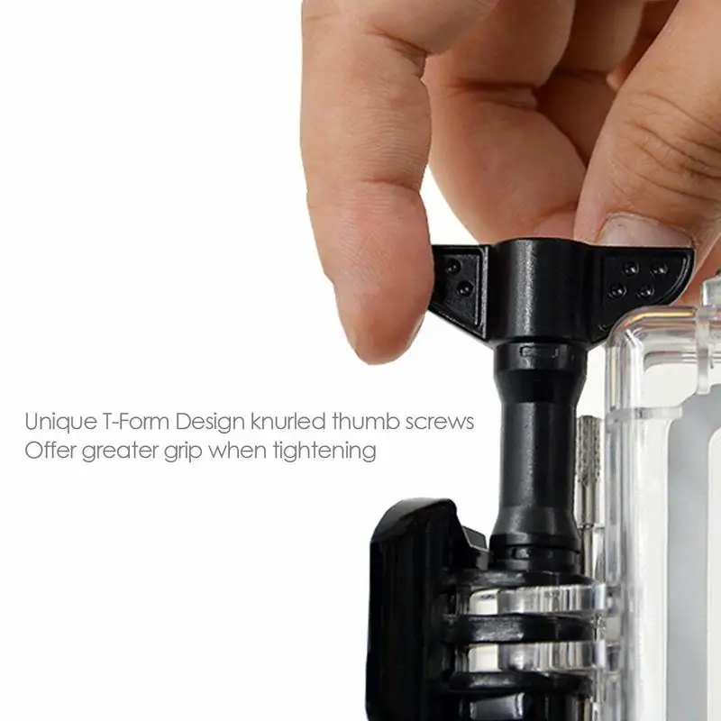 Najtaniej 45m wodoodporna obudowa Case dla GoPro Hero 7 6 5 czarny 2018 kamera akcji nurkowanie akcesoria pokrywy ochronnej dla Go Pro 7 czarny