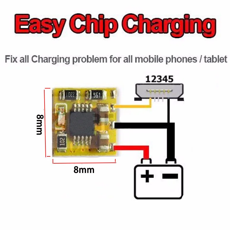 5pcs/lot Oityn Original EASY CHIP CHARGE ECC fix all