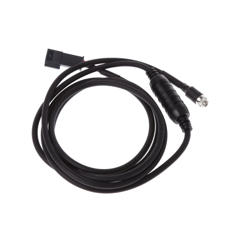 С разъемом подачи внешнего сигнала AUX Вход адаптера Гнездовой разъем 3 pin кабель для BMW E39 E53 E46 X5 BM54 16:9 компакт-диска