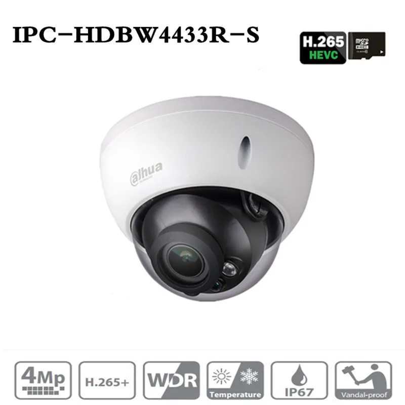 

ahua Camera IPC-HDBW4433R-S 4MP IP PoE Camera Replace IPC-HDBW4431R-S With POE SD Card Slot Support IK10 IP67 Starnight Vision