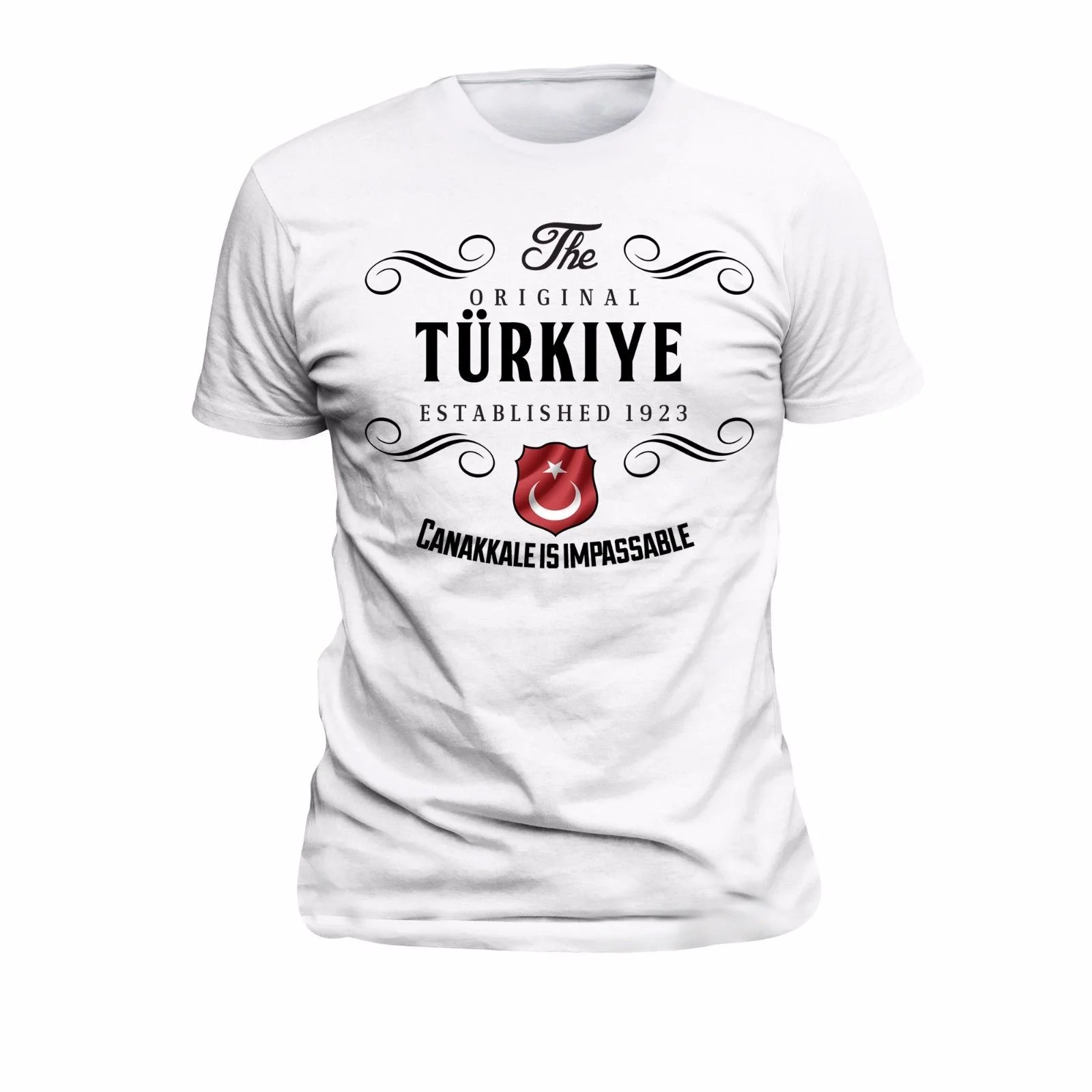 Модная футболка 2019 Оригинальная Canakkale для турецкой местности унисекс|Футболки| |