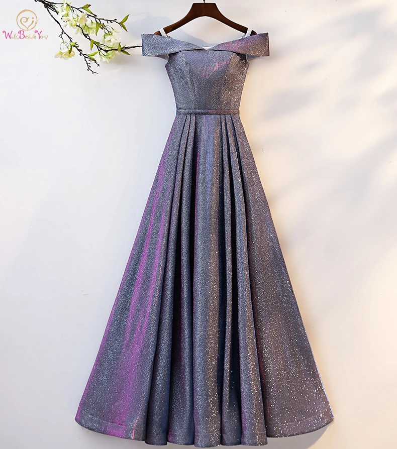 Walk Beside You Bling Evening Dresses Long Elegant Off Shoulder Robe Longue Prom Gown Sexy Formal Dress Vestido De Fiesta Mujer Walk Beside You Bling Evening Dresses Long Elegant Off Shoulder Robe Longue Prom Gown Sexy Formal Dress Vestido De Fiesta Mujer
