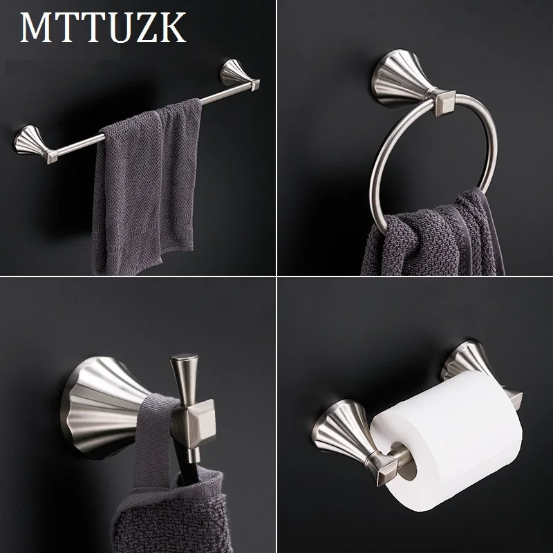MTTUZK 4PC/Set Bath Hardware Set Oil Rubbed Bronze Towel ...