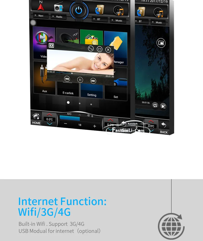 Clearance car Player For Nissan Qashqai/X- TRAIL 2014-2018 Android radio GPS Navigation 9