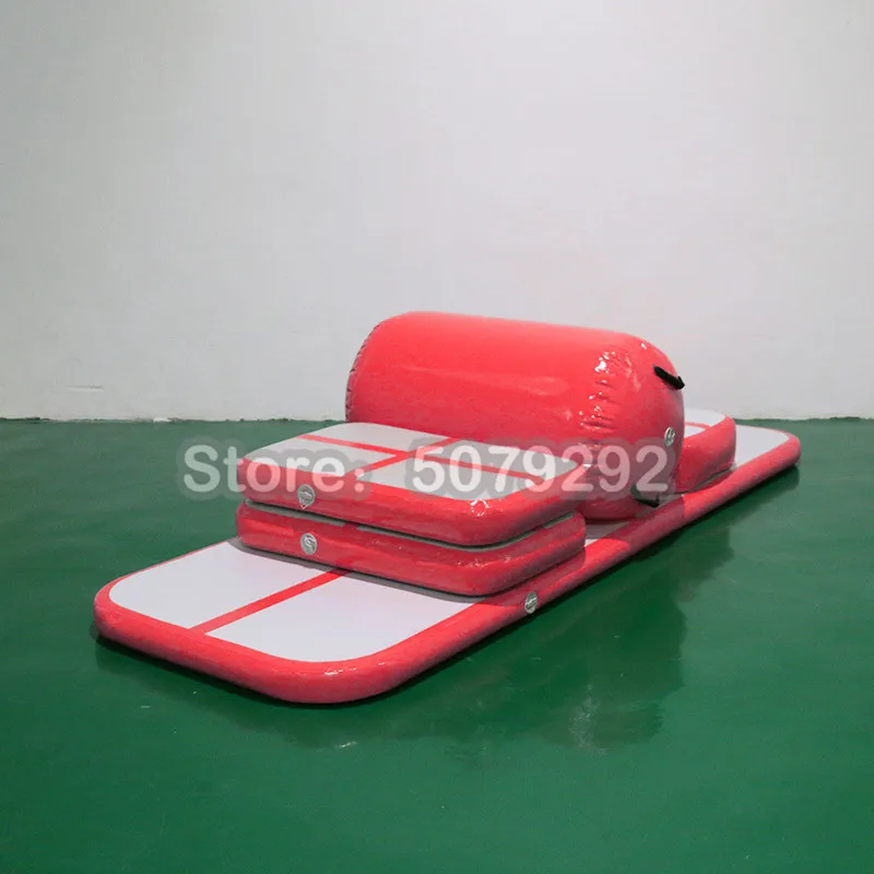 

Inflatable bouncer inflatable christmas A Set Of Home Edition Inflatable Mat nflatable Gymnastics Air Tumble Track Mat Training