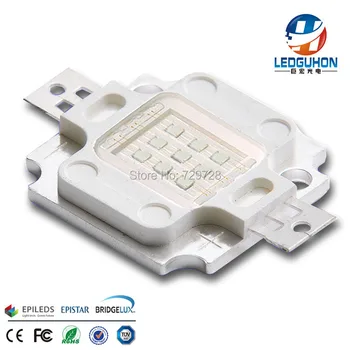 

high power COB 400-410nm 10W violet led(R1C square shape)