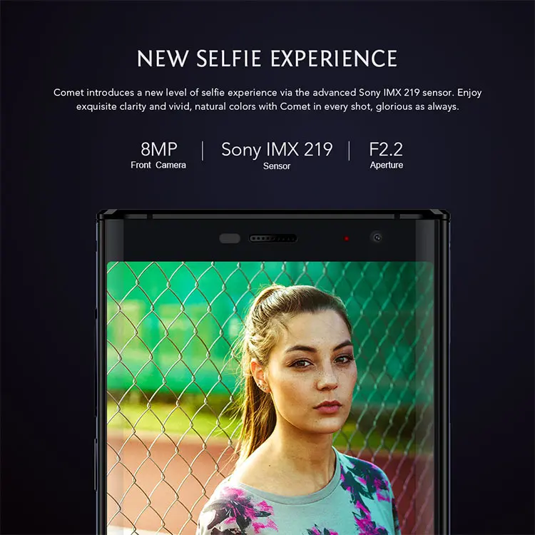MAZE COMET 4GB RAM 64GB ROM MTK6750T 1.5GHz Octa Core 5.7 Inch 2.5D Corning Gorilla Glass HD+ Screen Android 7.0 4G LTE Smartphone