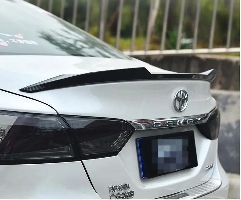 Для Toyota Camry спойлер- Camry спойлер yRF ABS Пластиковый материал заднее крыло автомобиля цветной задний спойлер