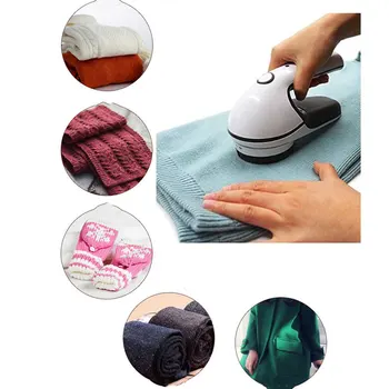 

6 Blades Lint Remover Away Fabric Shaver For Sweater Clothes Household Electric Lint Fuzz Shaver Fluff Remover