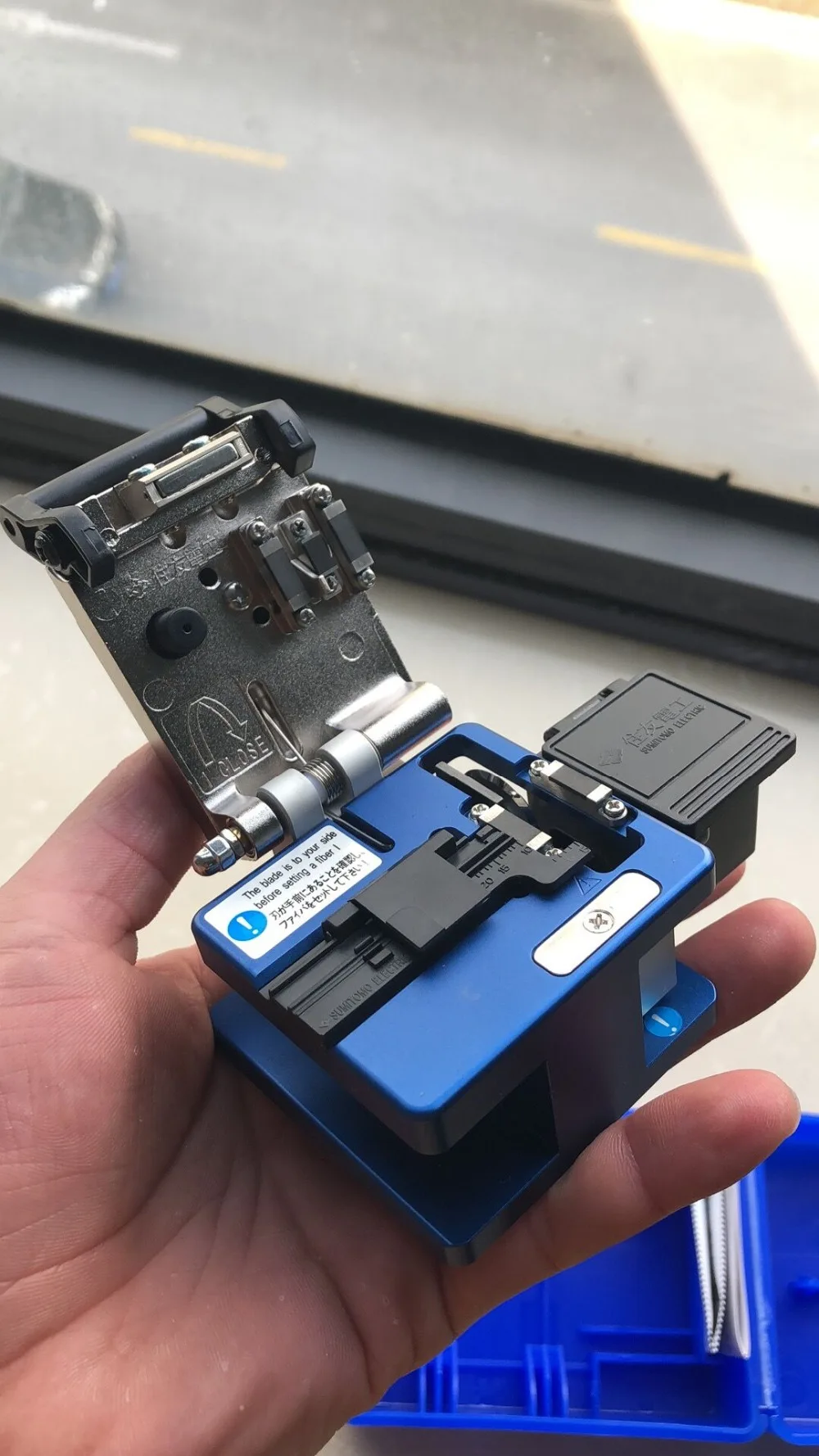 High precision fiber cleaver 1
